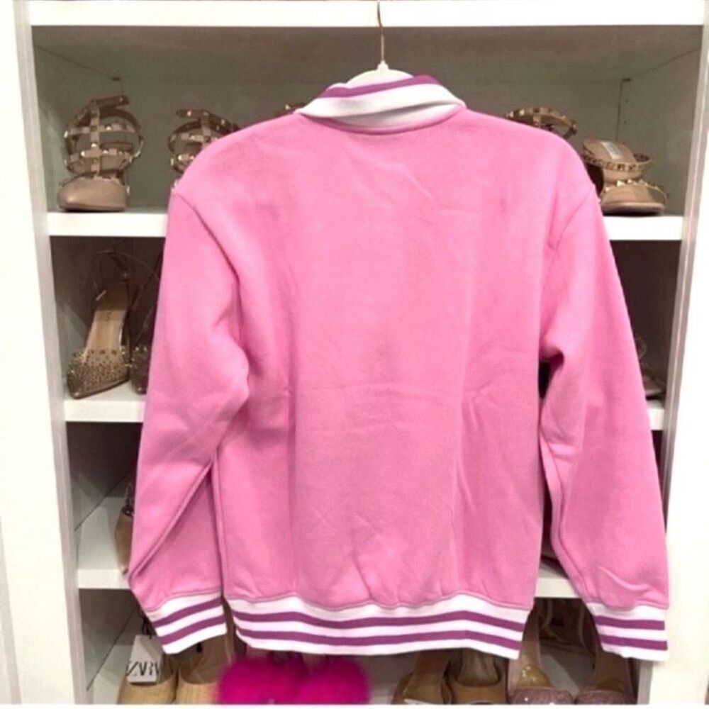 New PINk BARBIE sweater white gift box Size available M/L - Picture 7 of 12